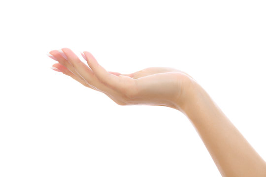 Elegant hand representing aesthetic care and beauty treatments